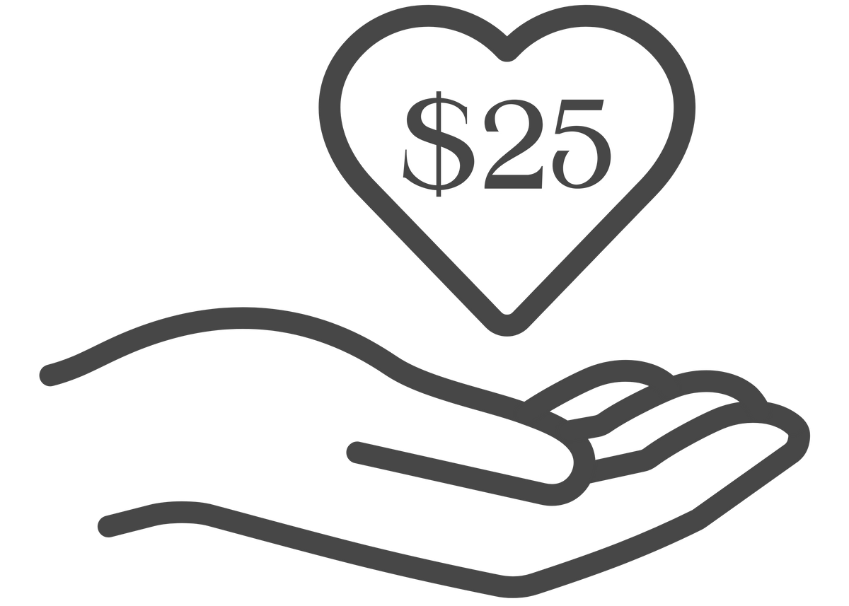 $25 Donation - $$ Gift to Cody / atlanticstardust